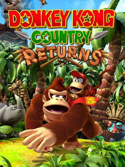 Copertina di Donkey Kong Country Returns