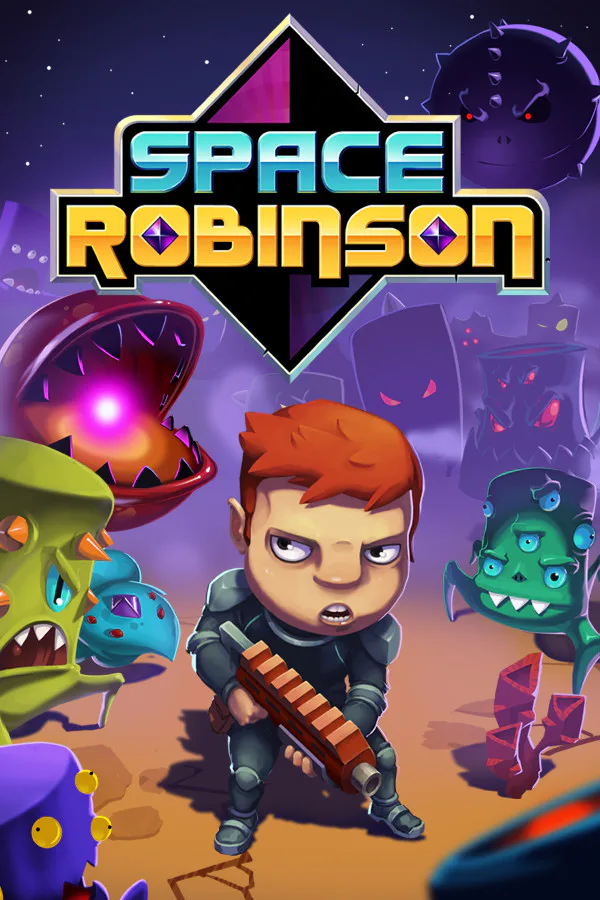Copertina di Space Robinson: Hardcore Roguelike Action