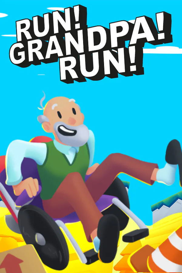 Copertina di RUN! GRANDPA! RUN!