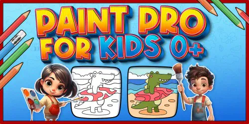 Copertina di PAINT PRO for KIDS 0+