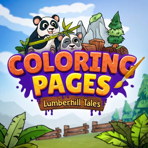 Copertina di Coloring Pages: Lumberhill Tales