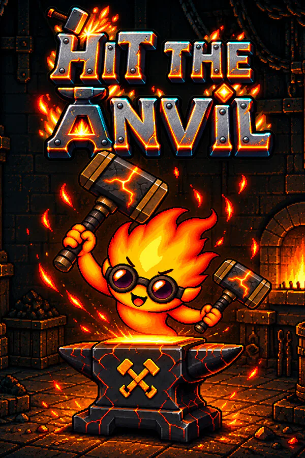 Copertina di Hit the Anvil