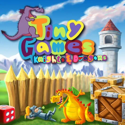 Copertina di Tiny Games - Knights & Dragons