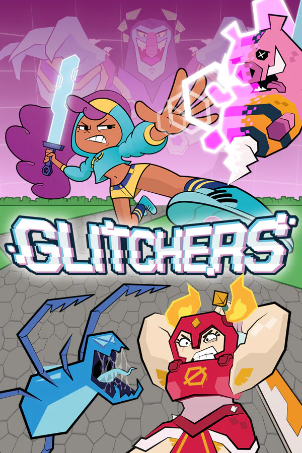 Copertina di Glitchers