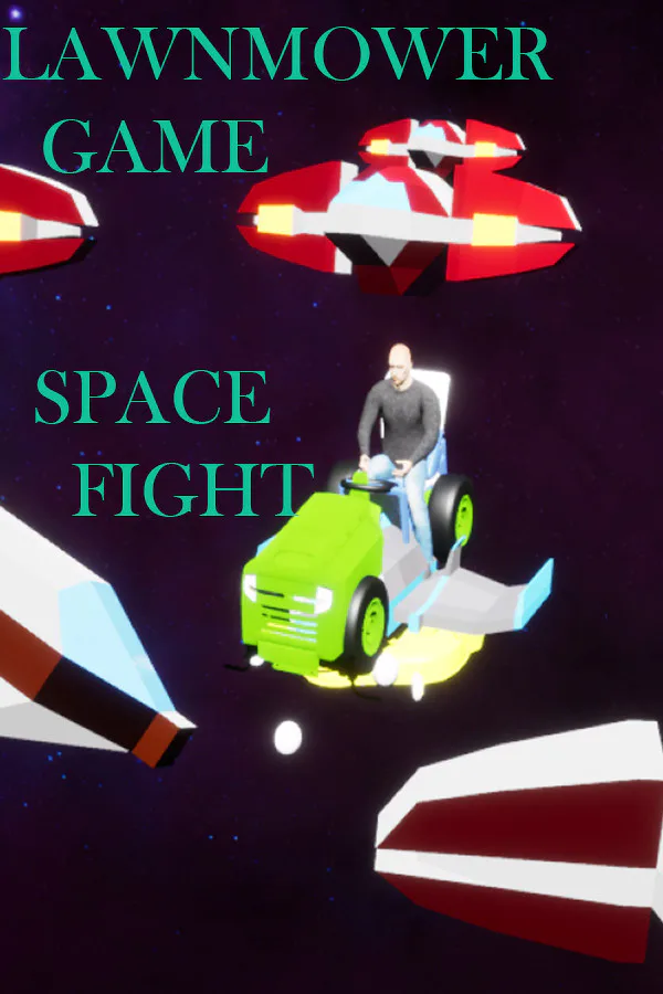 Copertina di Lawnmower Game: Space Fight