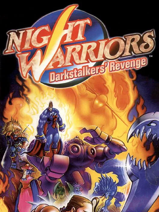 Copertina di Night Warriors: Darkstalkers' Revenge