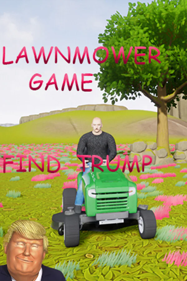 Copertina di Lawnmower Game: Find Trump