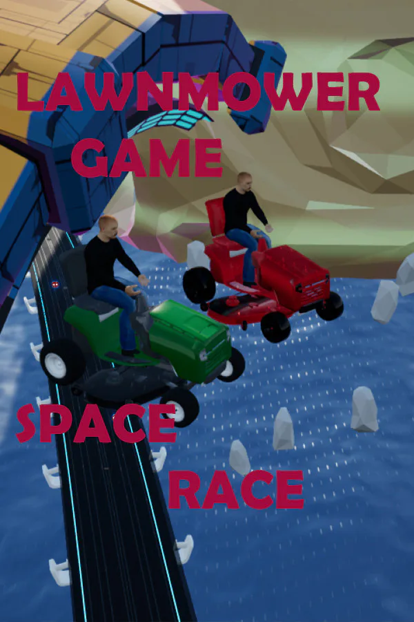 Copertina di Lawnmower Game: Space Race