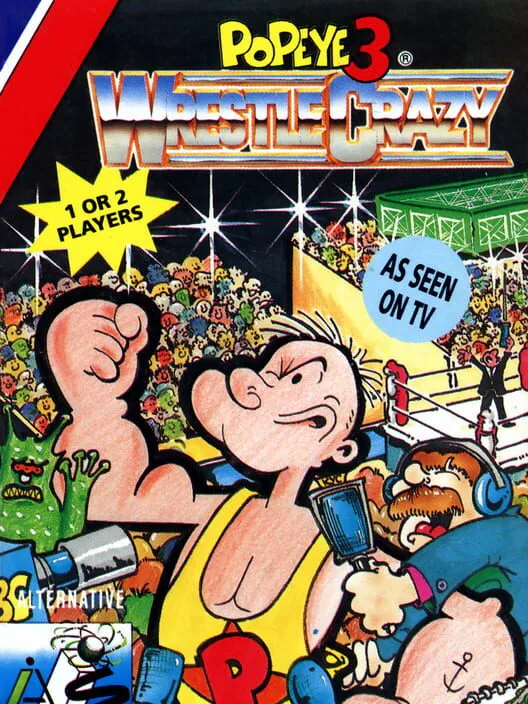 Copertina di Popeye 3: WrestleCrazy