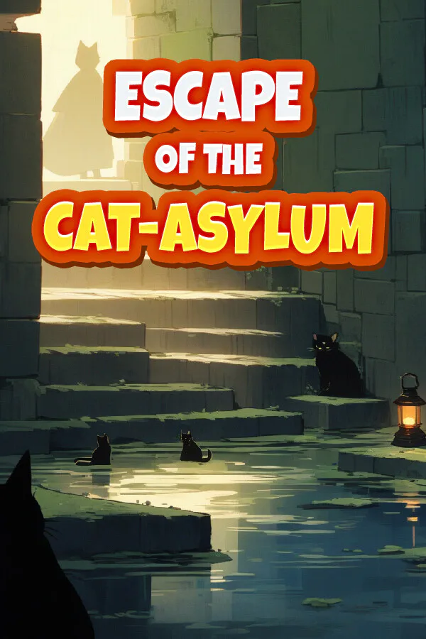 Copertina di Escape Of The Cat-Aslyum