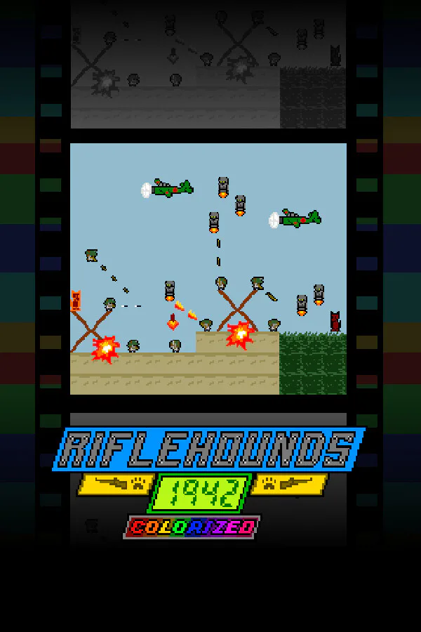 Copertina di Riflehounds 1942 Colorized