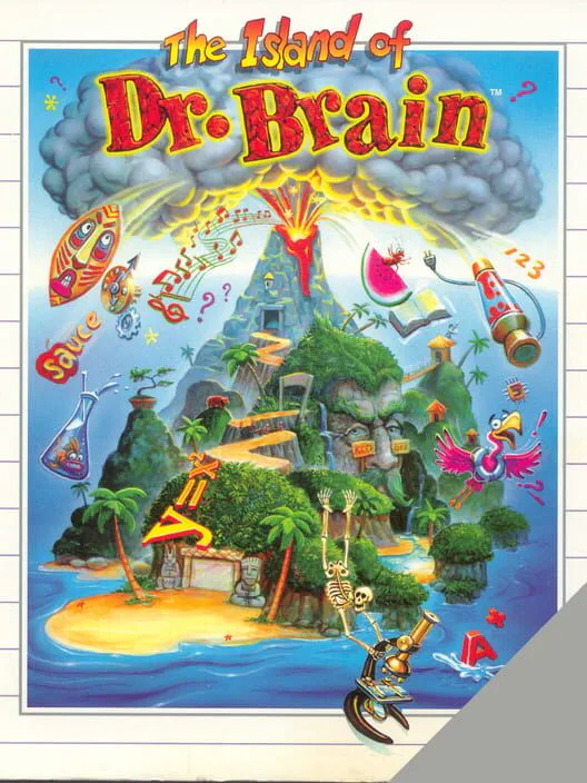 Copertina di The Island of Dr. Brain