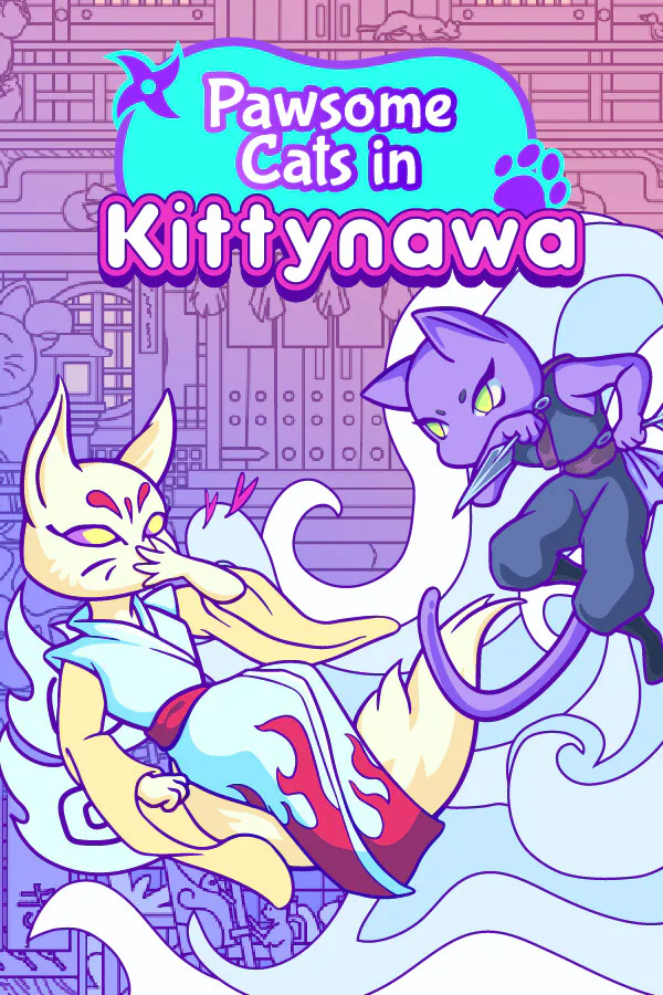 Copertina di Pawsome Cats in Kittynawa
