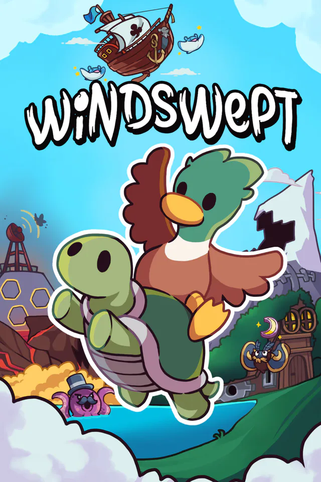 Copertina di WINDSWEPT