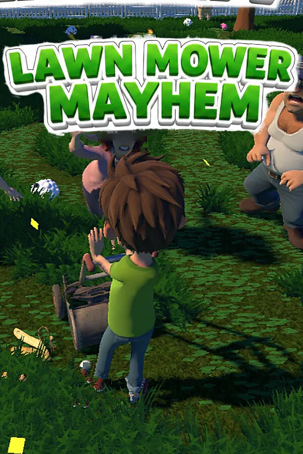 Copertina di Lawn Mower Mayhem