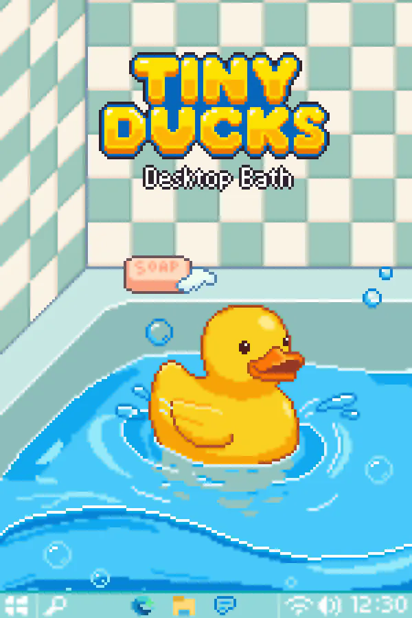 Copertina di Tiny Ducks: Desktop Bath