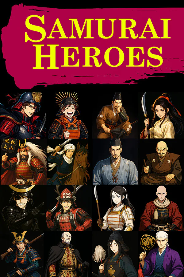 Copertina di 戦国英雄譚-Samurai Heroes-