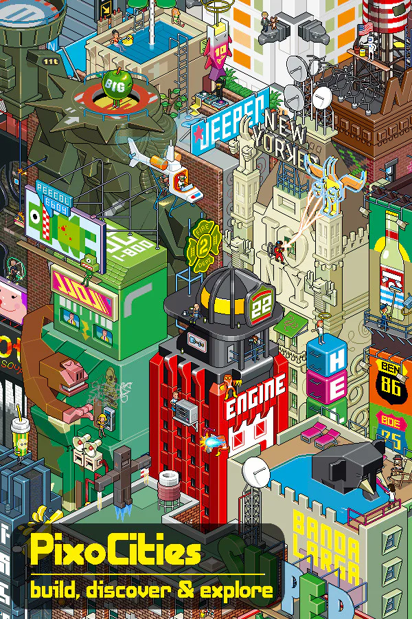 Copertina di PixoCities