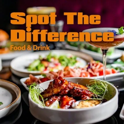 Copertina di Spot The Difference Food & Drink