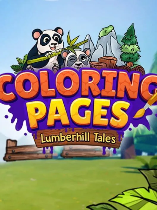 Copertina di Coloring Pages: Lumberhill Tales