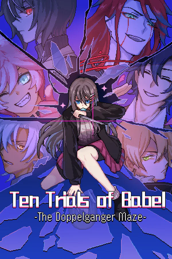 Copertina di Ten Trials of Babel: The Doppelganger Maze