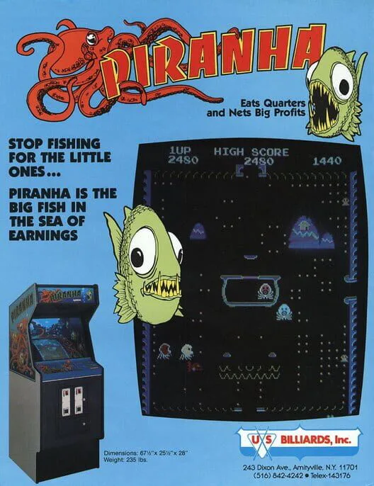 Copertina di Piranha
