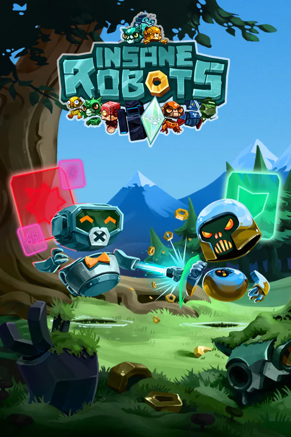 Copertina di Insane Robots