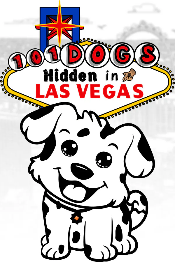 Copertina di 101 Dogs Hidden in Las Vegas