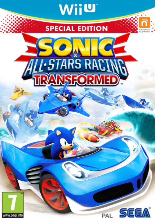 Copertina di Sonic & All-Stars Racing Transformed