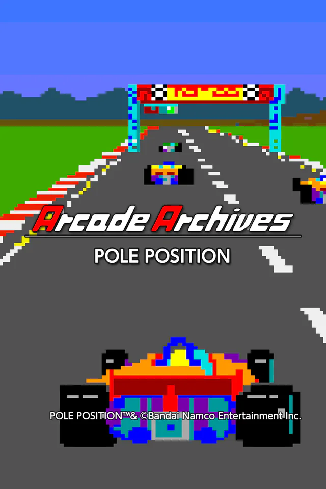 Copertina di Arcade Archives POLE POSITION