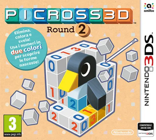 Copertina di Picross 3D: Round 2