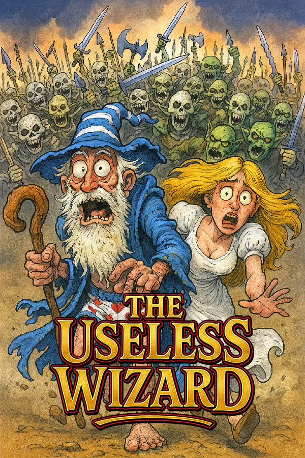 Copertina di The Useless Wizard
