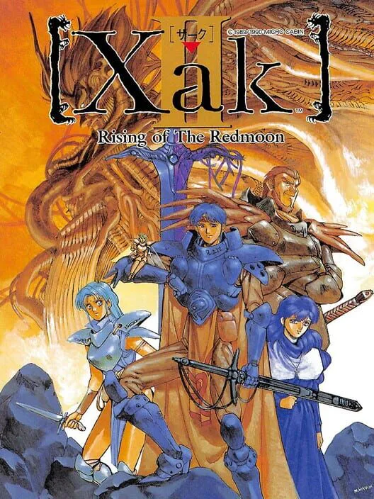 Copertina di Xak II: Rising of the Redmoon