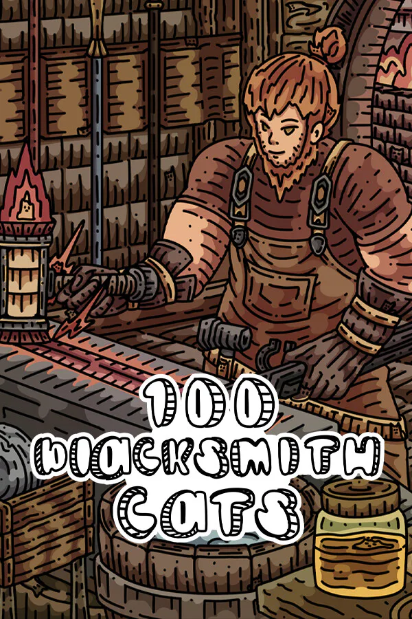 Copertina di 100 Blacksmith Cats