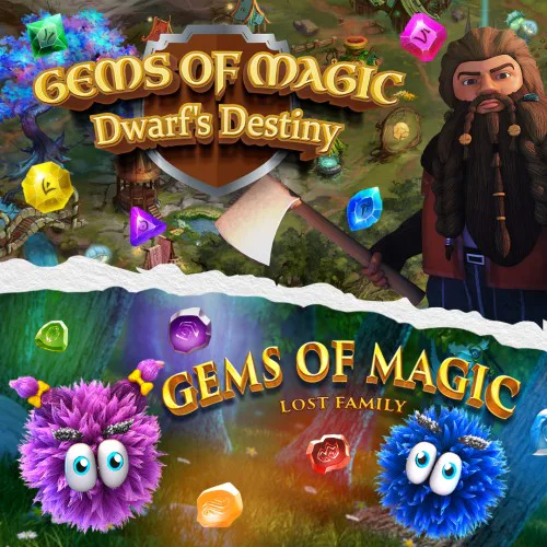 Copertina di Gems of Magic: Double Pack