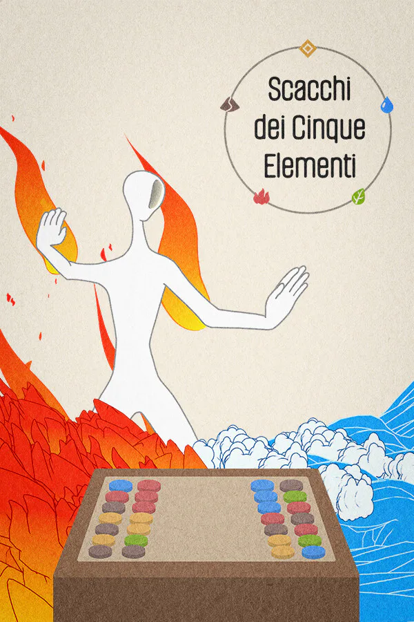 Copertina di Scacchi dei Cinque Elementi