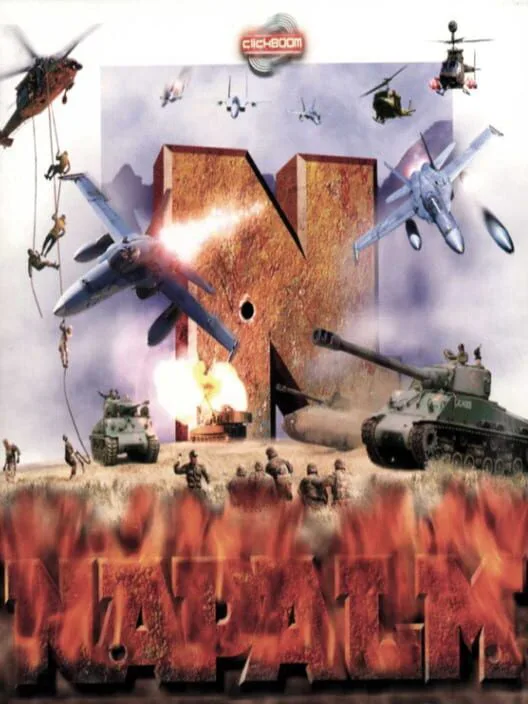 Copertina di Napalm: The Crimson Crisis