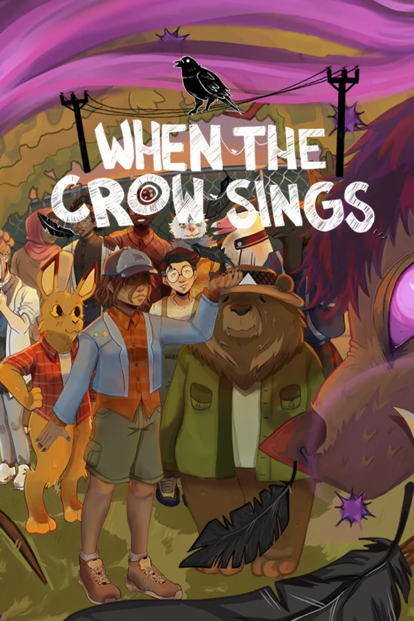 Copertina di When the Crow Sings