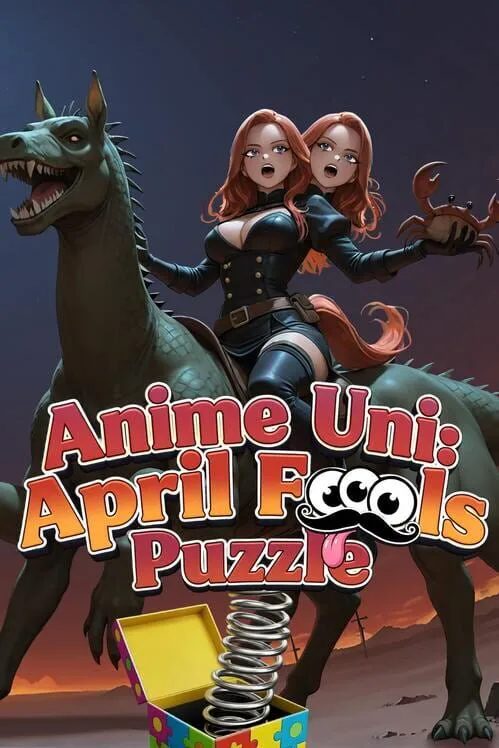 Copertina di Anime Uni: April Fools Puzzle