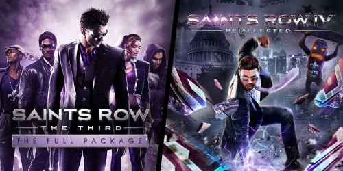 Copertina di Saints Row: The Big Purple Package