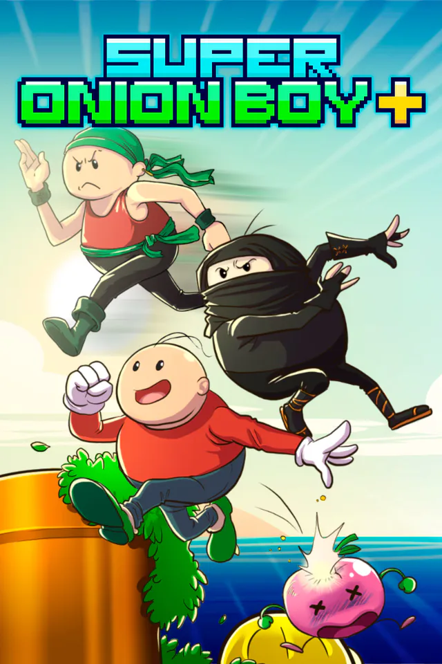 Copertina di Super Onion Boy+