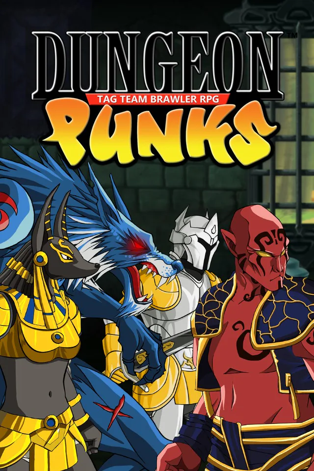 Copertina di Dungeon Punks