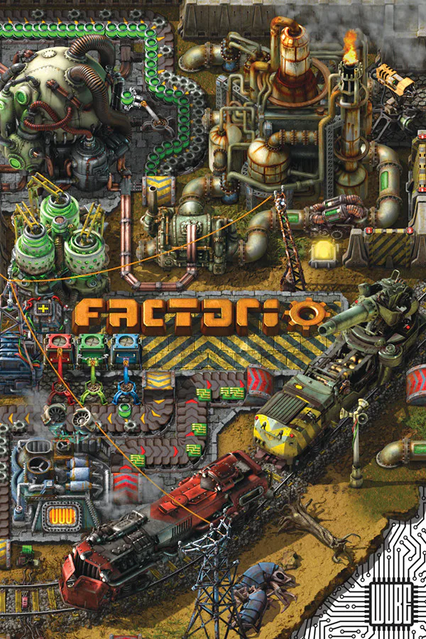 Copertina di Factorio