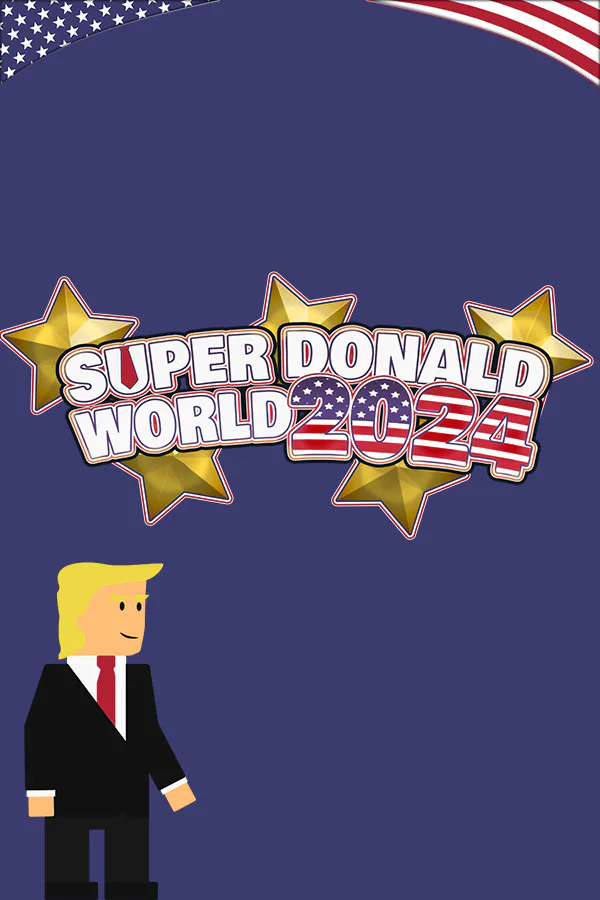Copertina di Super Donald World 2024 🦅