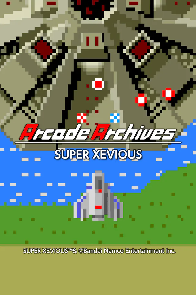 Copertina di Arcade Archives SUPER XEVIOUS