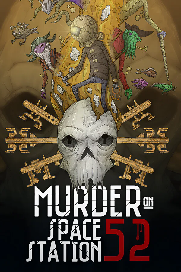 Copertina di Murder On Space Station 52