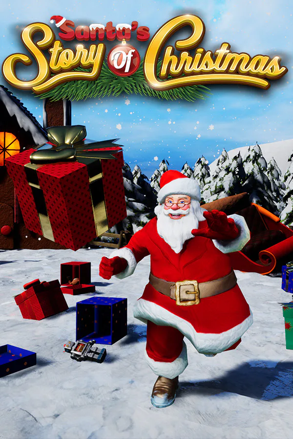 Copertina di Santa's Story of Christmas