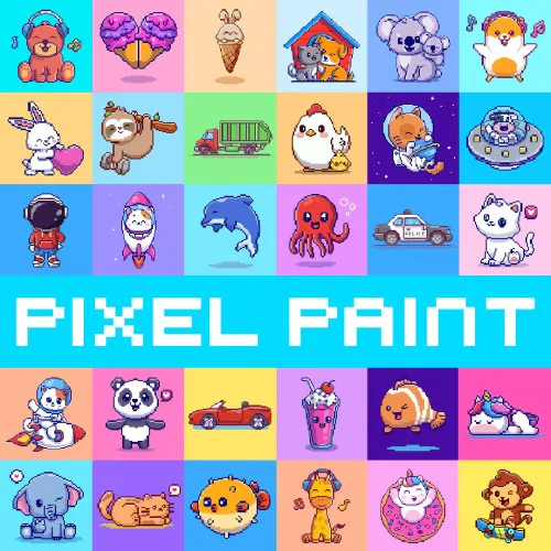 Copertina di Pixel Paint