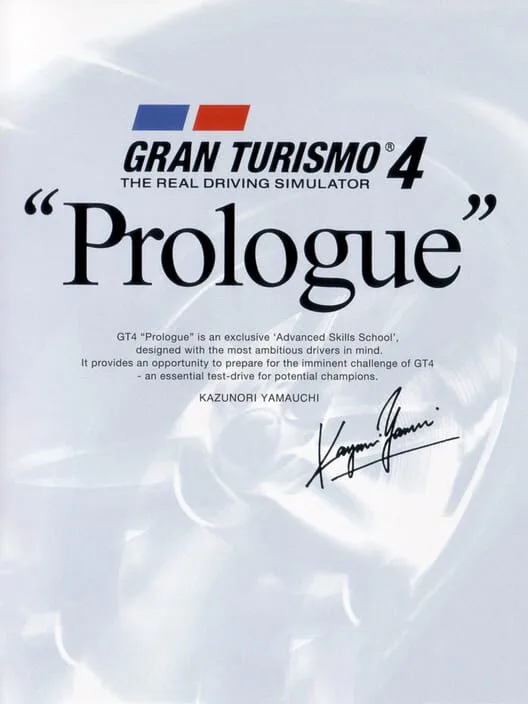 Copertina di Gran Turismo 4 Prologue