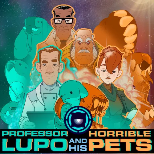 Copertina di Professor Lupo and his Horrible Pets